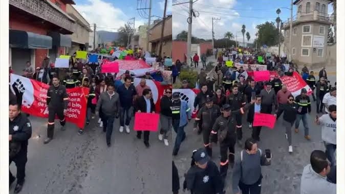 Trabajadores mineros de Zimapán, Hidalgo, reciben apoyo de Alhely Medina Hernández, diputada local de Morena