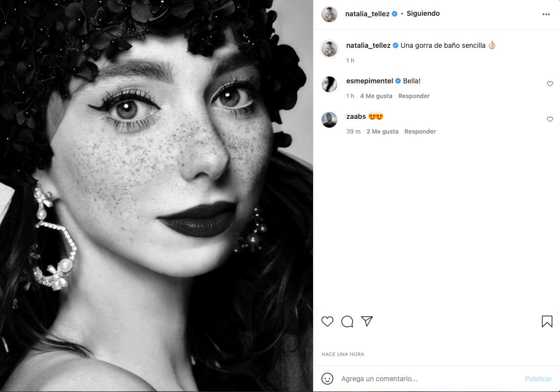 Natalia Téllez enamora a seguidores con sus pecas "sexys"