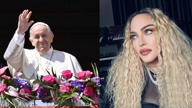 Papa Francisco y Madonna