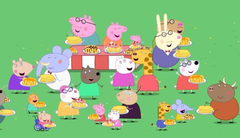 El festival de pancakes de Peppa Pig