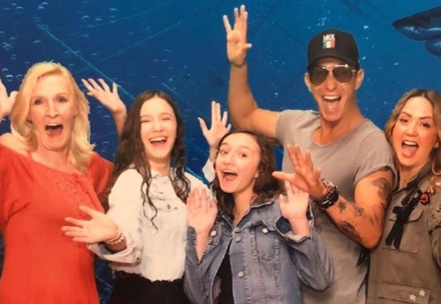 Andrea Legarreta se despide de su ex suegra Myra Milanszenko, mamá de Erik Rubín