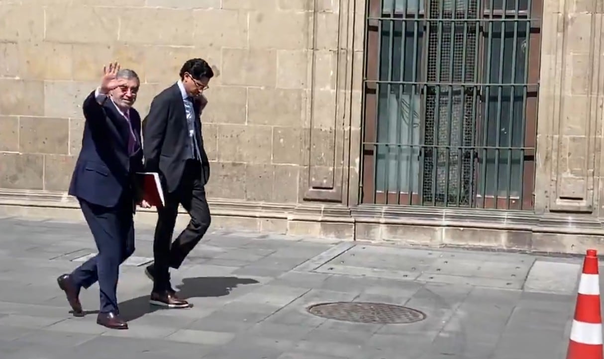 Gabinete de Claudia Sheinbaum llega a Palacio Nacional