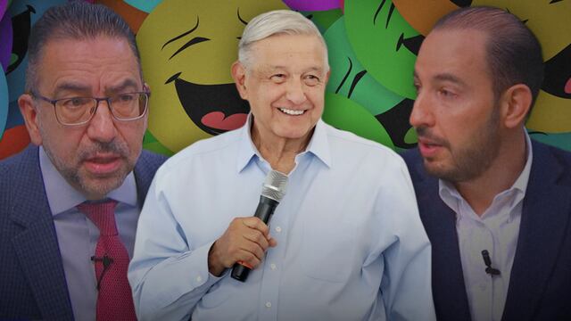 Javier Lozano, AMLO y Marko Cortés