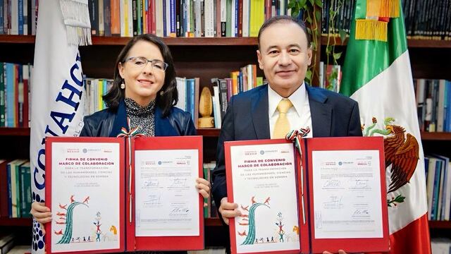 Alfonso Durazo y Conahcyt desarrollan proyectos científicos