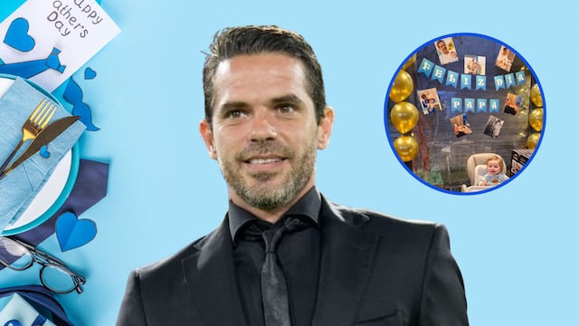 Después de sufrir un infarto, Fernando Gago celebra el Día del Padre con su hijo y familia