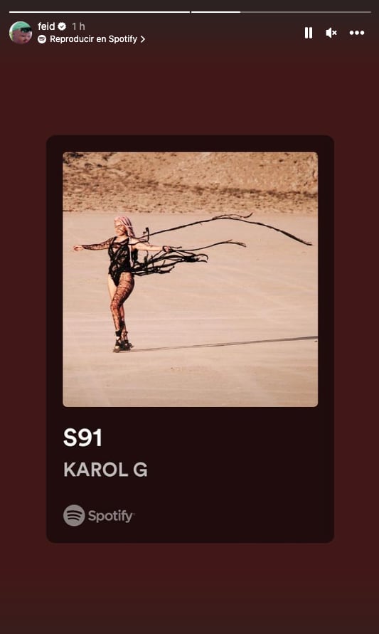 Desde Londres, Feid apoya a Karol G con su nuevo sencillo “S91″