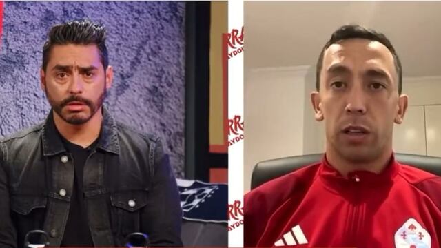 Agustín Marchesín encaró a Rubén Rodríguez.