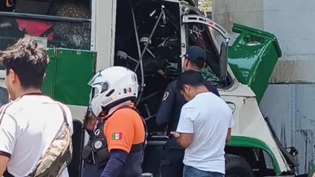 ¿Qué pasó en avenida Tláhuac?