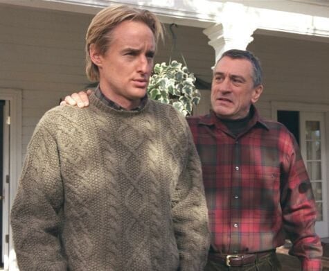 Owen Wilson y Robert de Niro en La familia de mi novia