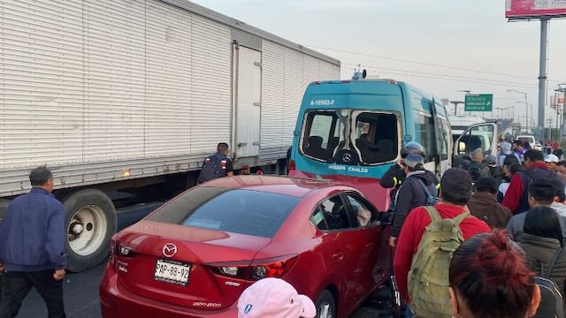 Accidente en la Autopista México-Puebla