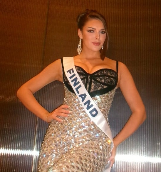 Sarah Dzafce, Miss Finlandia