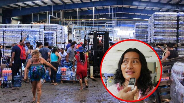 Abelina López Rodríguez defiende los saqueos y la rapiña