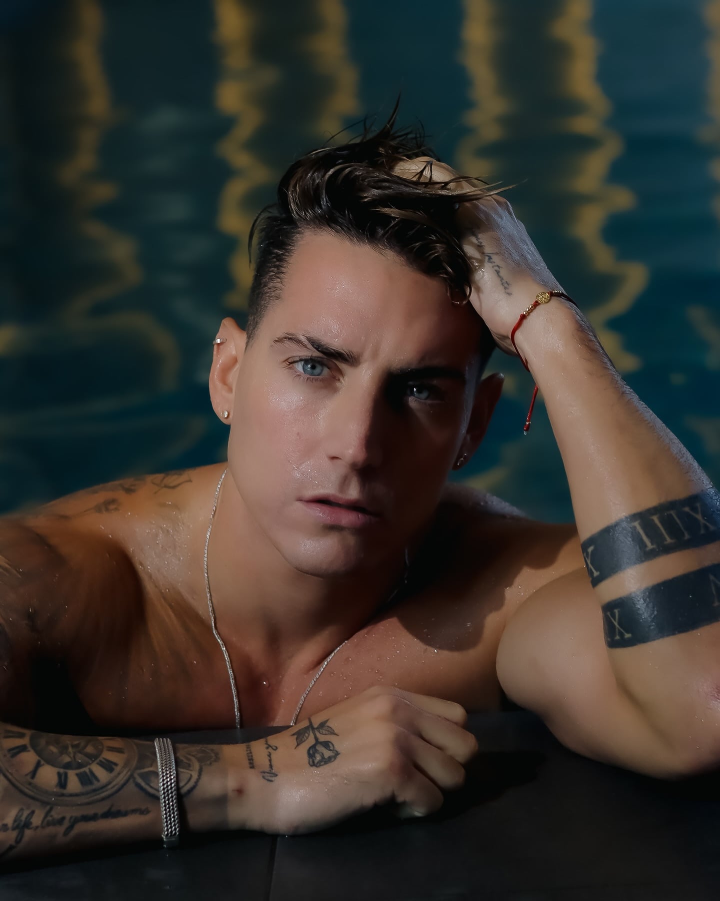 Agustín Fernández, modelo.