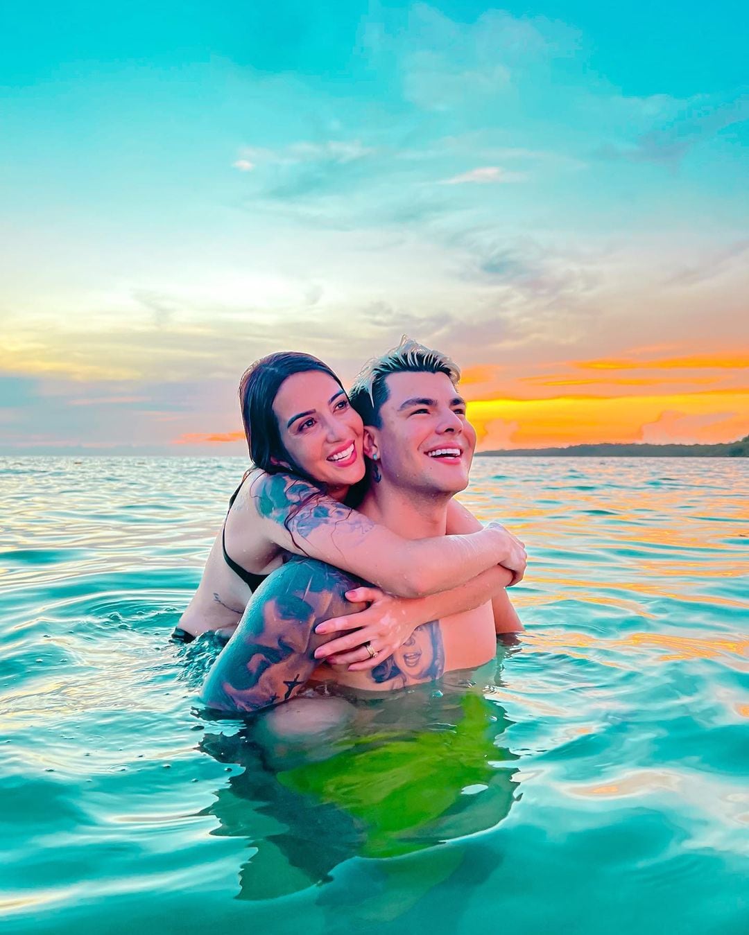 Carlos Feria y Adriana Valcárcel, pareja