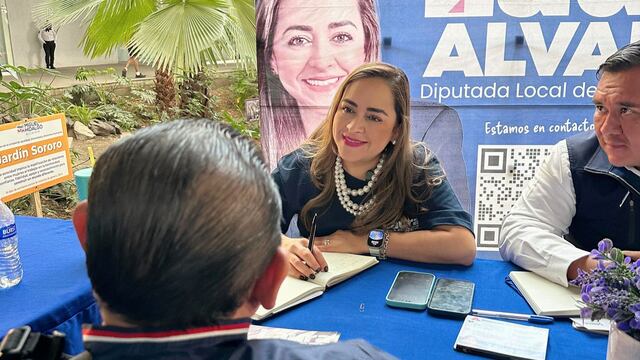 Diputada Laura Álvarez inaugura módulo de atención