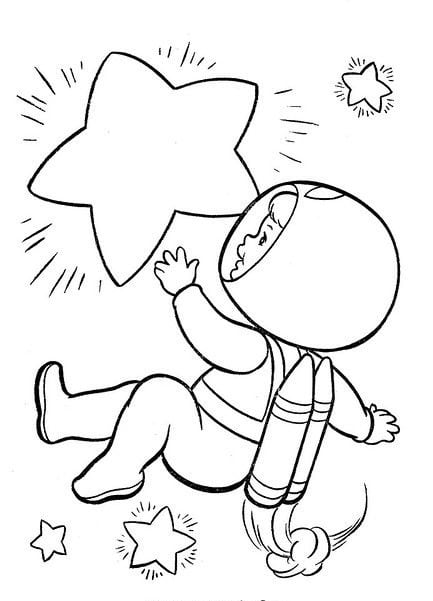 Dibujos de astronautas para colorear: 10 plantillas que puedes imprimir