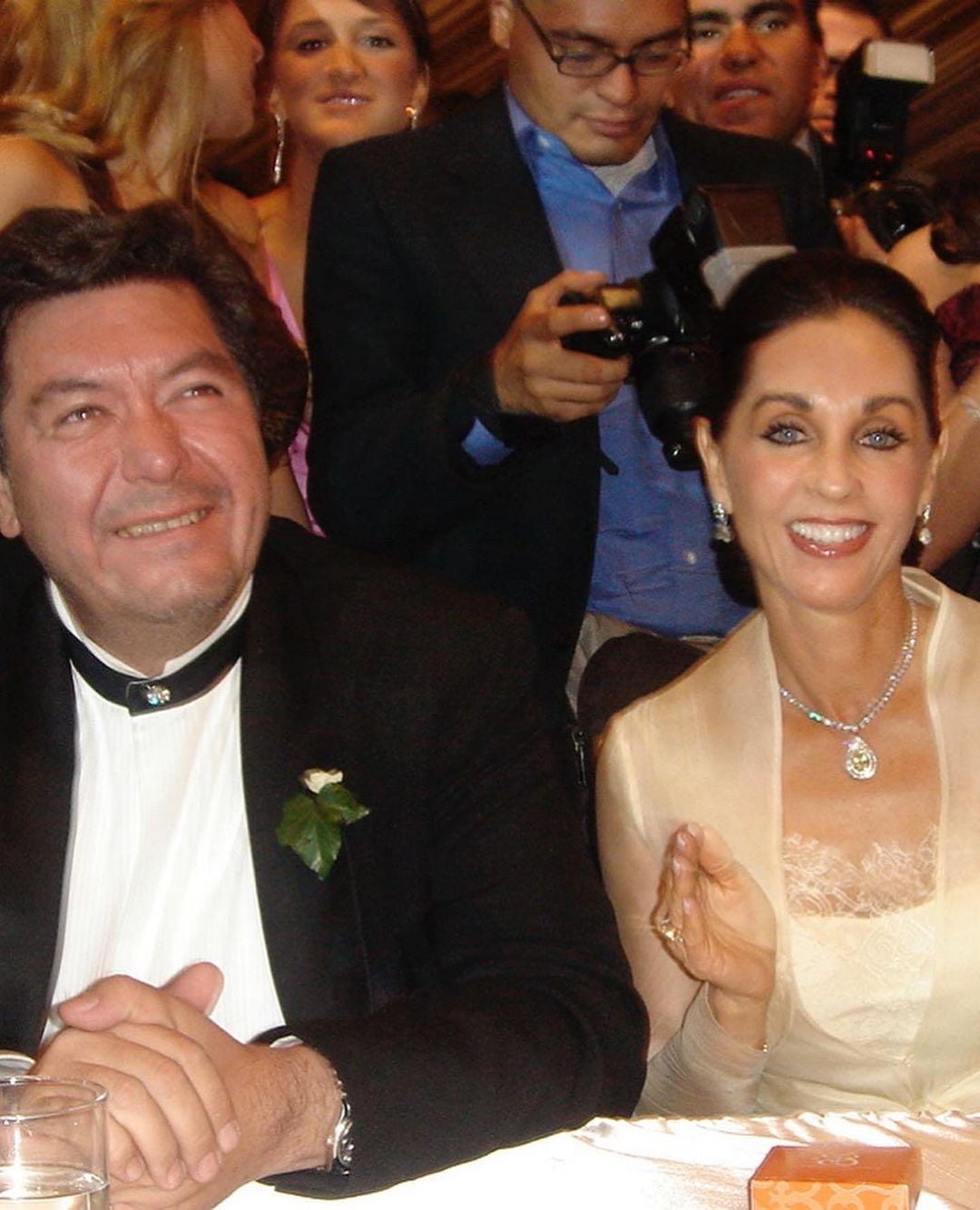María Elvia Amaya Araujo y su familia