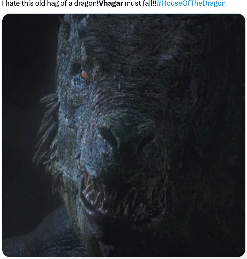 Memes se van en contra de Aemond Targaryen y Vhagar de La Casa del Dragón