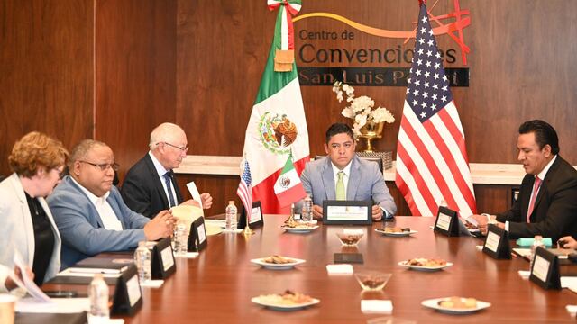 Ricardo Gallardo fortalece relación con Estados Unidos