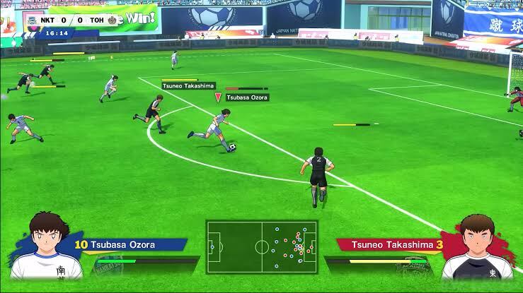 Captain Tsubasa: Rise of New Champions gameplay
