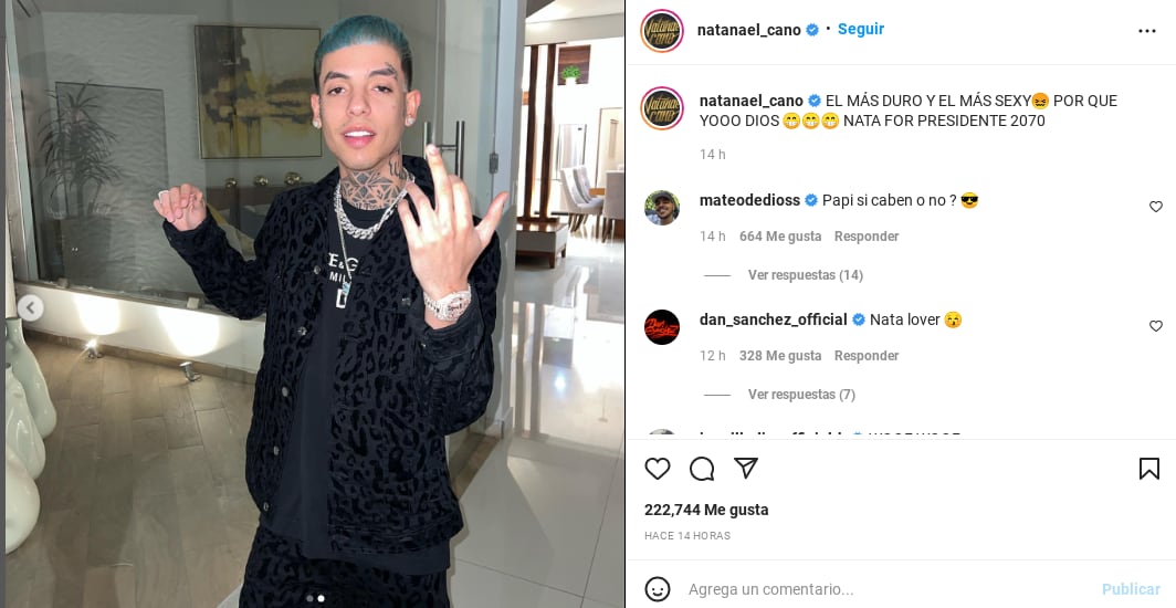 Natanael Cano quiere ser presidente