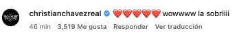 Christian Chávez reacciona a maternidad de Maite Perroni