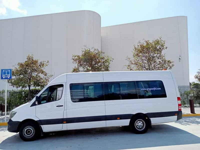 Camioneta donde viajaban las personas secuestradas