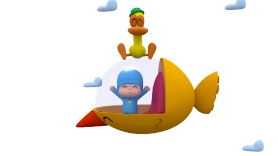 Pocoyó por el Día del Globo Aerostático