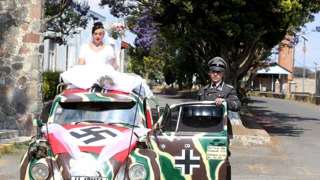 Boda con temática nazi