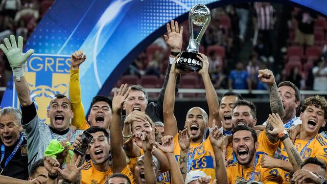 Club Tigres celebra campeonato