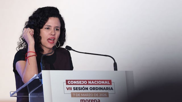 Luisa María Alcalde, presidenta Nacional de Morena