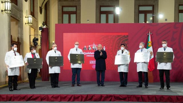 Placas a hospitales Covid-19