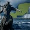 Estatua de Poseidón en Progreso, Yucatán: La loca teoría que involucra a la tormenta tropical Alberto
