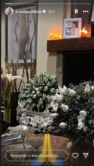 Aracely Arámbula comparte las muestras de cariño y desgarrador mensaje tras la muerte de su mamá, Socorro Jacques