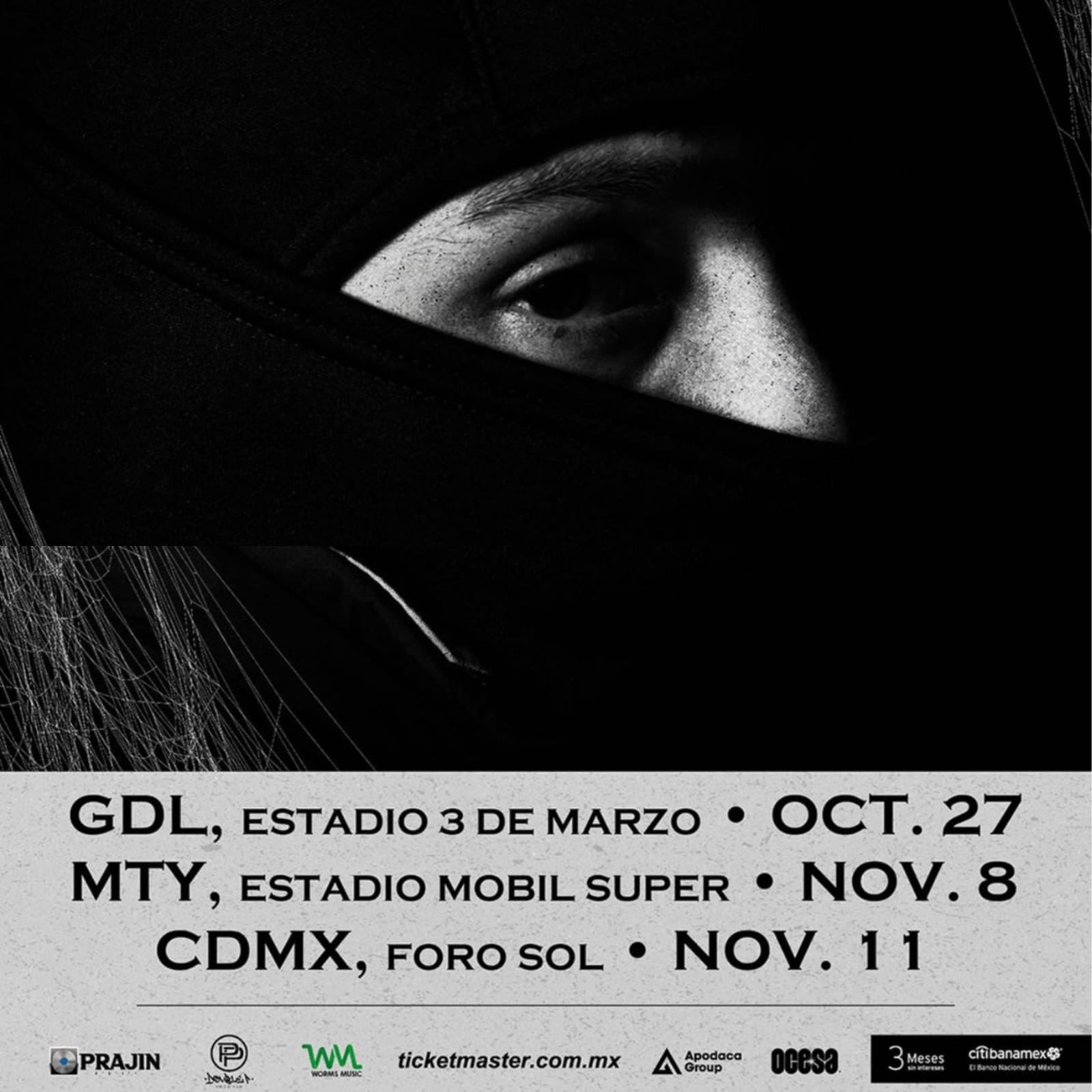 Peso Pluma sí se presentará en México en estos 3 lugares.