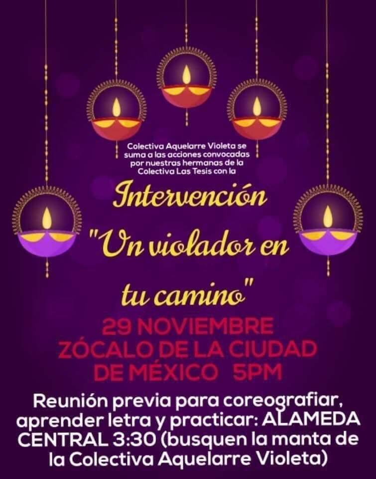 Convocatoria para México.