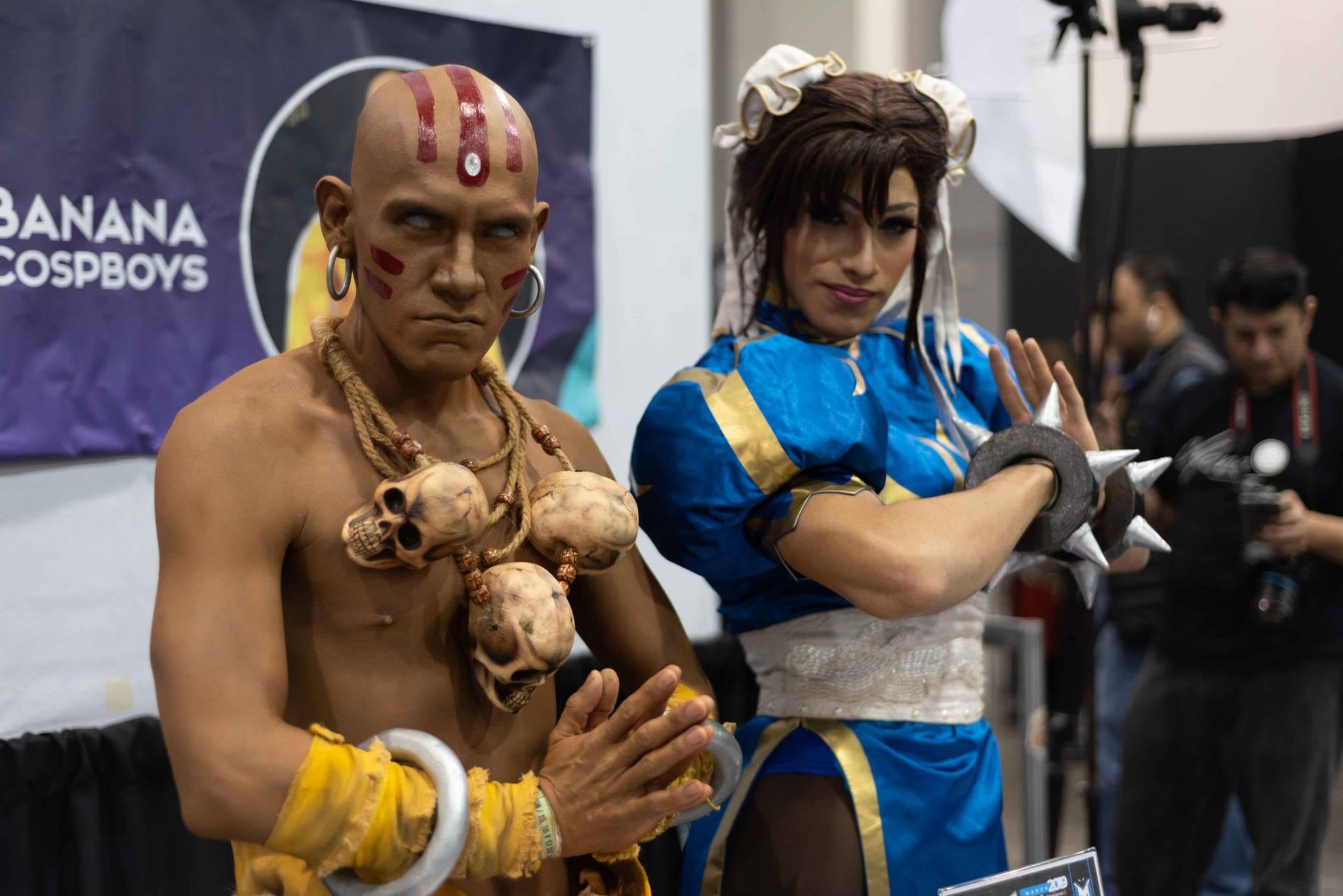 Cosplay de Street Fighter en La Mole