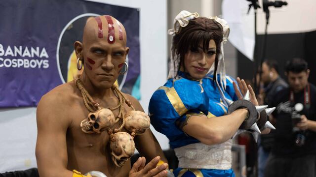 Cosplay de Street Fighter en La Mole