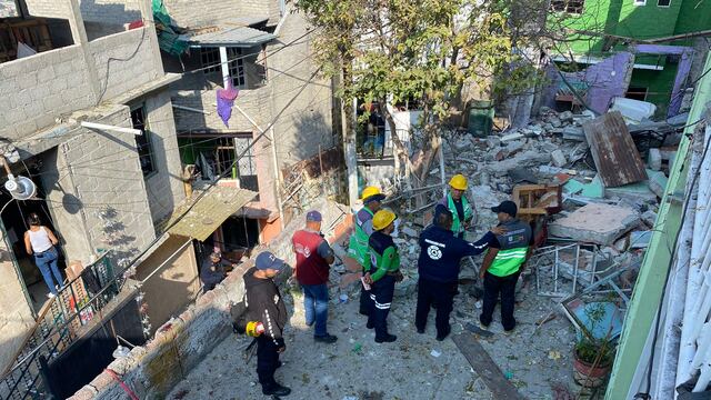Explosión por acumulación de gas afecta a cerca de 15 viviendas el Gustavo A. Madero