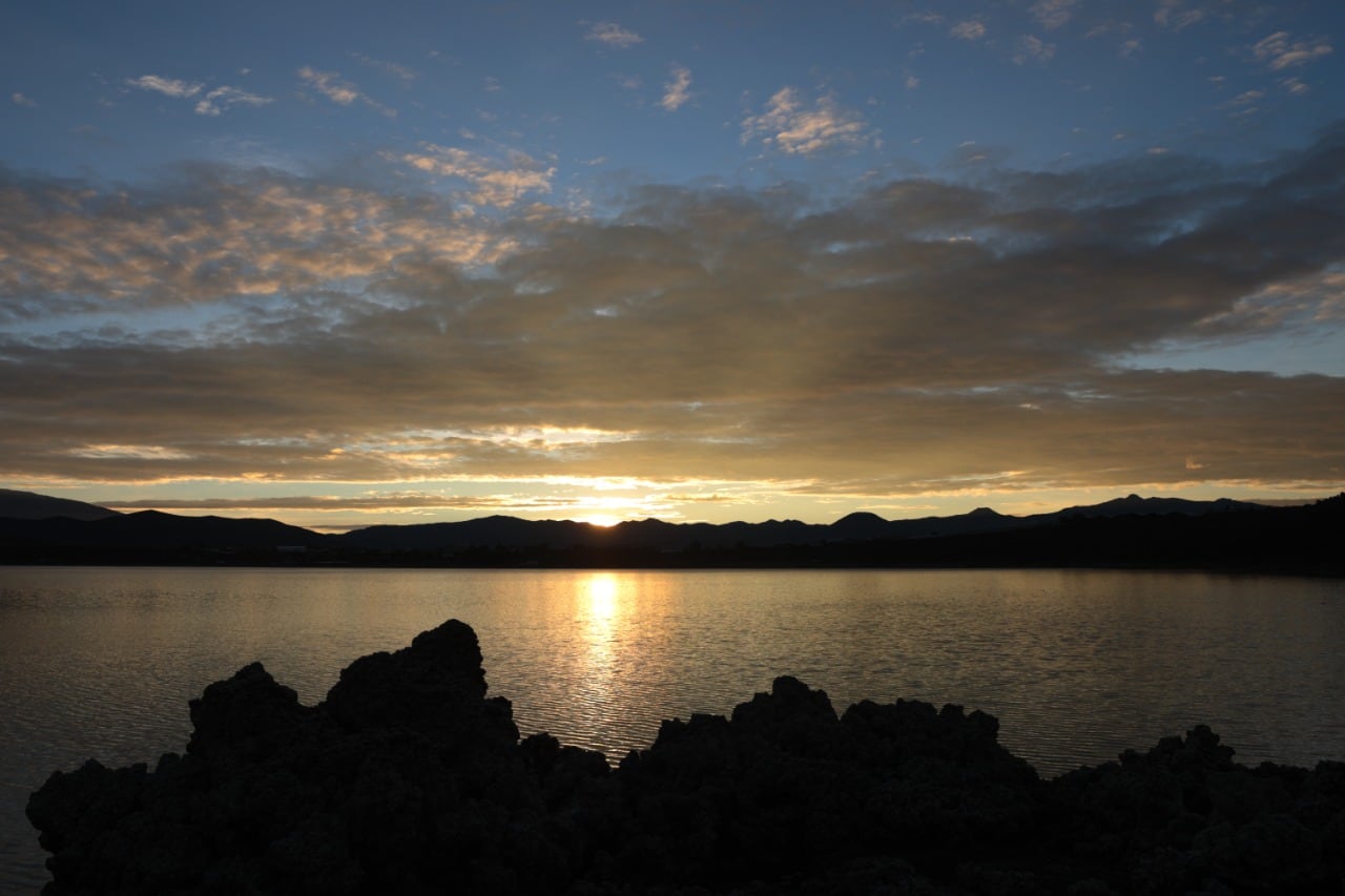 Laguna de Alchichica en Puebla