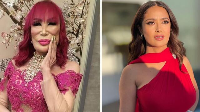 Lyn May, Salma Hayek