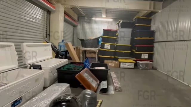 Esto encontró la FGR en una bodega rentada por Roberto Farías Laguna