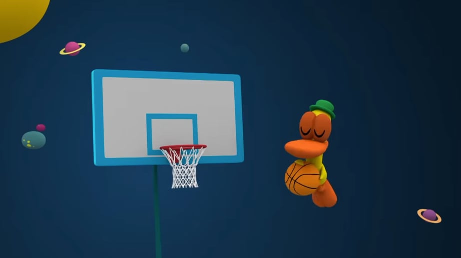 Pocoyó por finales de la NBA 2025