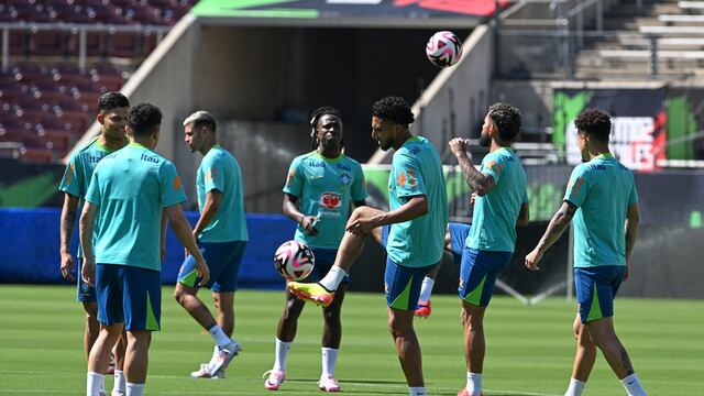 Selección de Brasil de cara a la Copa América.