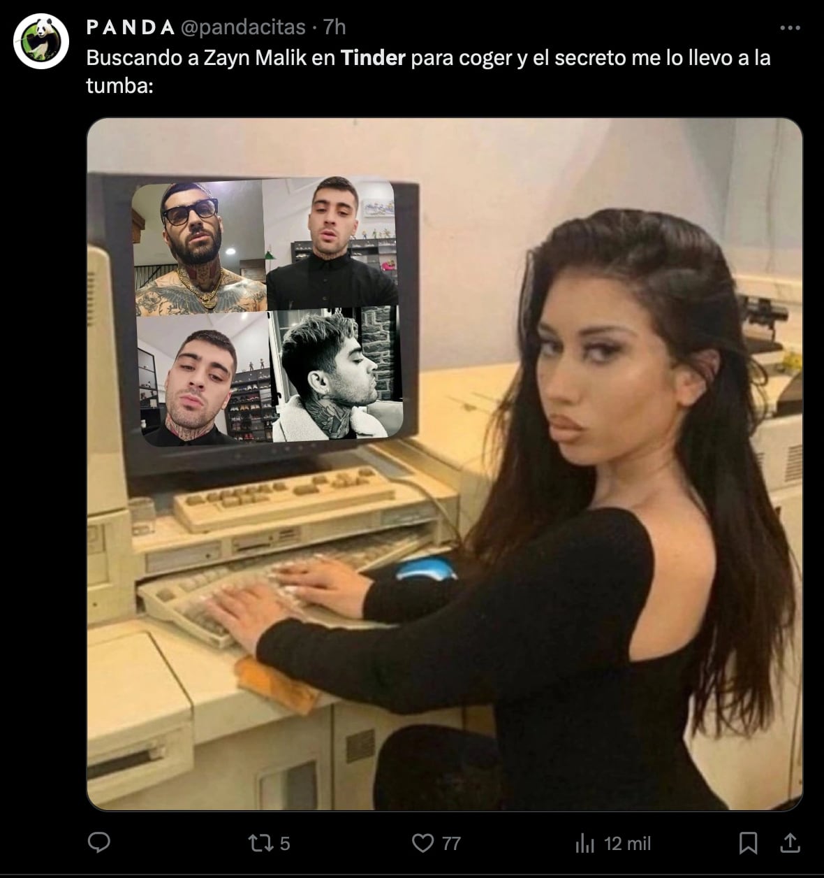 Zayn Malik está siendo funado por conversación filtrada donde quería un trío y solo provoca memes