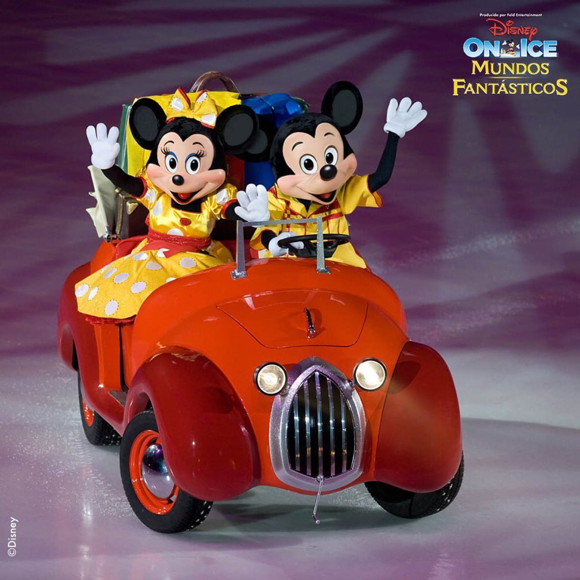 Mickey y Minnie Mouse en Disney on Ice