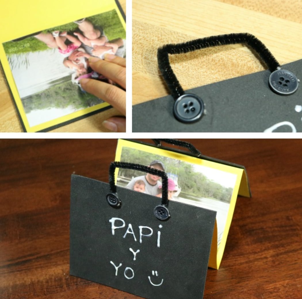 Tarjeta Día del Padre, portafolio
