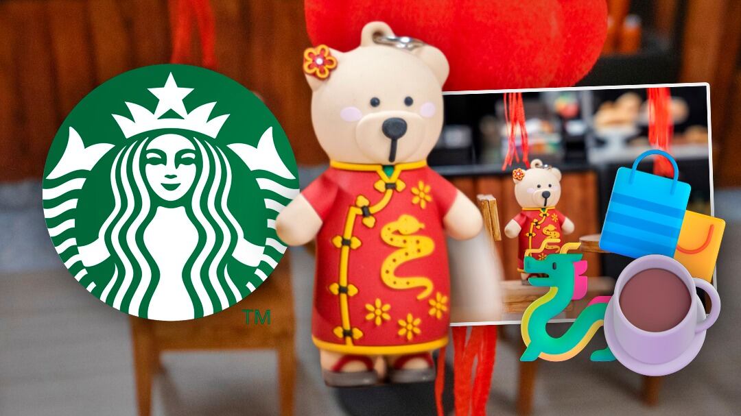 Llavero Bearista Starbucks 2025: Precio y cómo conseguir el inspirado en Año Nuevo Chino