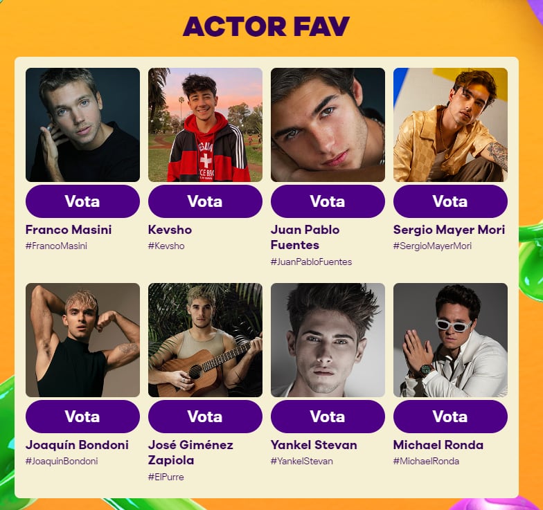 Nominados a los Kids Choice Awards México 2023