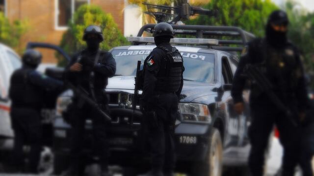 Policía Federal operando en Guerrero.